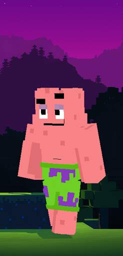 Spongebob Minecraft Skin screenshot 4