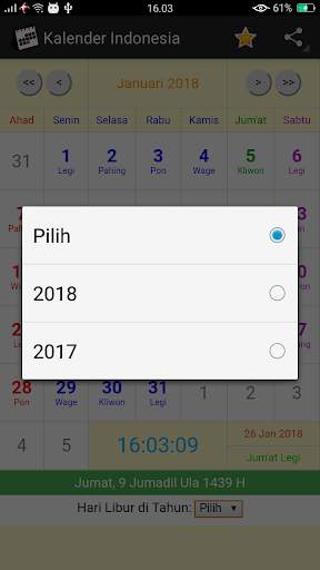 Kalender Indonesia screenshot 3