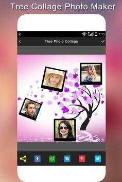 Tree Photo Collage Maker 4 تصوير الشاشة