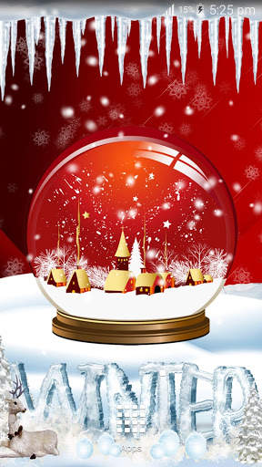 Winter Live Wallpaper screenshot 2