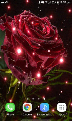 Magical Rose Live Wallpaper screenshot 2
