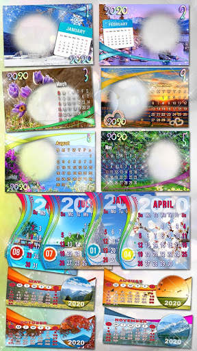 Calendar Photo Frame 2020 ? Make Picture Frames screenshot 6