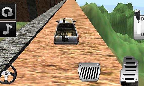 Driving in Pick Up Truck hill screenshot 3