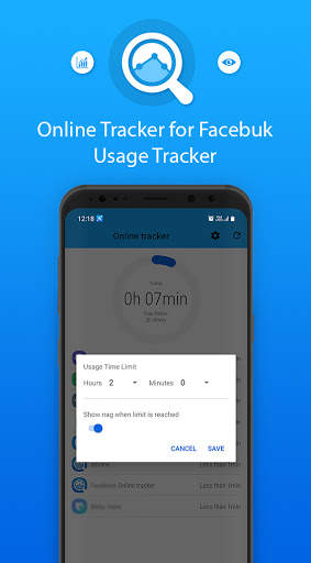 Online Tracker for Facebuk - Online usage tracker screenshot 3
