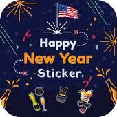 Happy New Year 2019 Sticker for WAStickers App icon