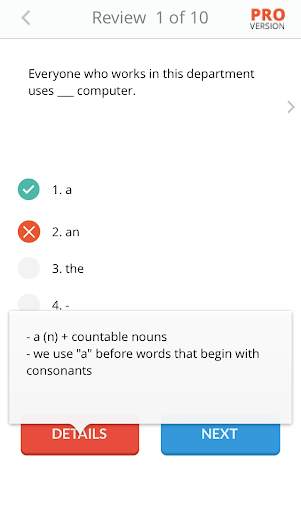 EnglishTestStore Grammar Test скриншот 1