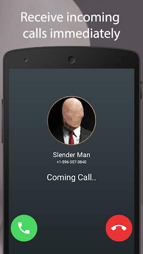 Scary Slender Man's Fake Chat And Video Call screenshot 2