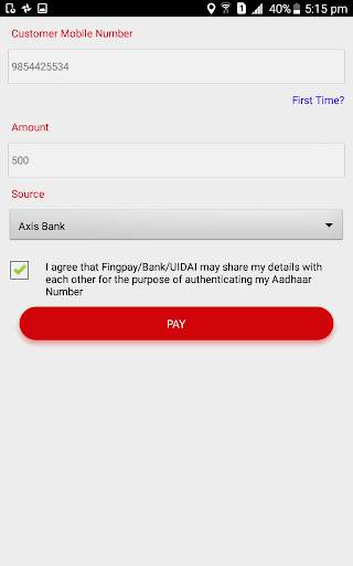 Fingpay - Aadhaar Pay and UPI for Merchants screenshot 6