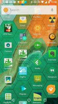 Hexy Launcher screenshot 4