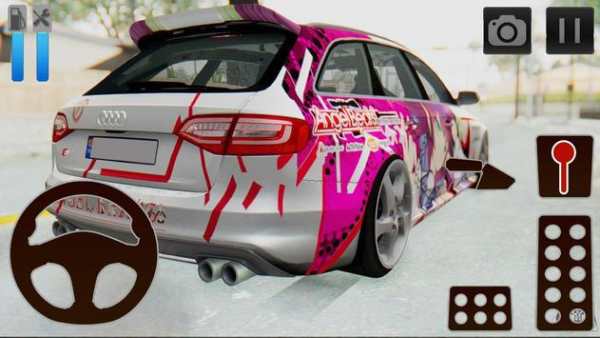 Car Driving Simulator Audi screenshot 1