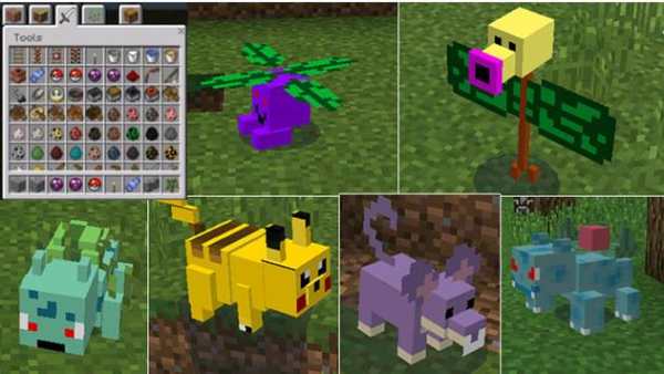 Pixelmon MOD MCPE 0.14.0 screenshot 1