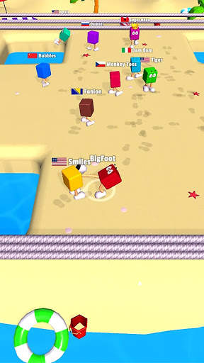 Party.io - Fall Gang Clash Guys FightUp io games screenshot 1