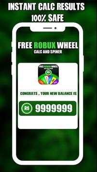 Robux 2020 | Free Robux Spin Wheel For Robloxs screenshot 2
