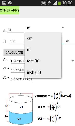 Tube Volume Calculator скриншот 5