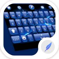 Blue Keyboard Theme logo