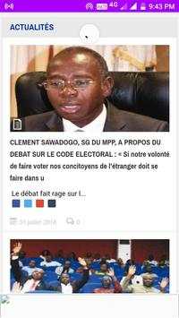 Burkina Faso Daily Newspapers screenshot 3