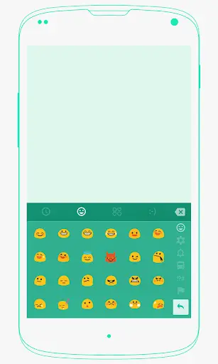 Greeny Theme for TouchPal screenshot 3