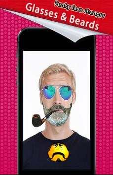 funky face changer-Image Crop screenshot 1