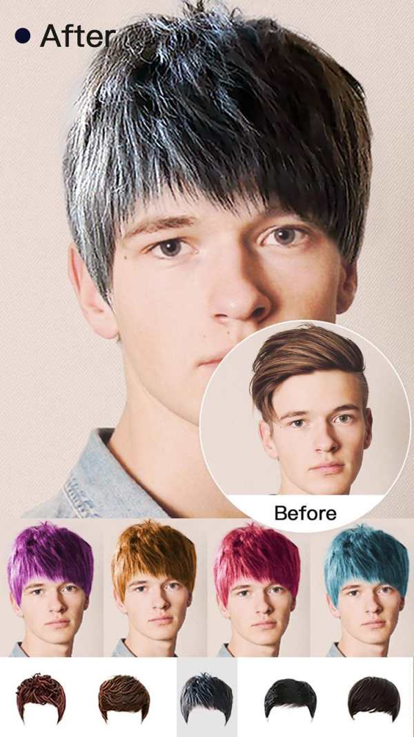 Hair Style Salon&Color Changer screenshot 2