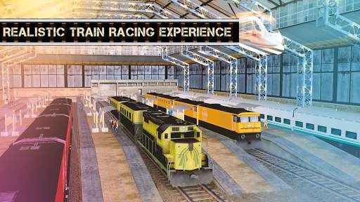 Train Racing 3D Multiplayer screenshot 1
