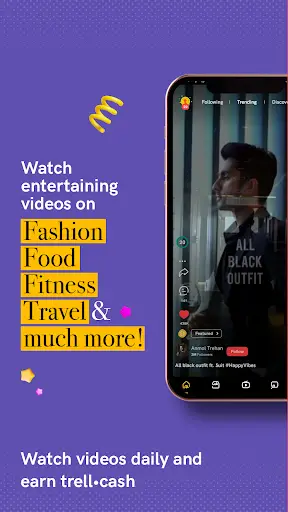 Trell- Videos and Shopping App screenshot 1