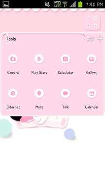 Bongja doll go launcher theme screenshot 2