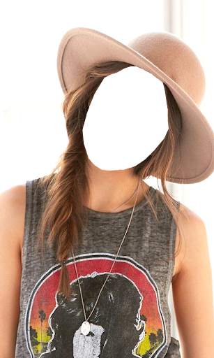 Women Hat Photo Montage 15 تصوير الشاشة