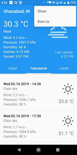 Weather App screenshot 3