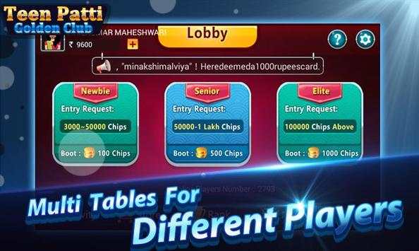 Teen Patti Golden Club screenshot 2