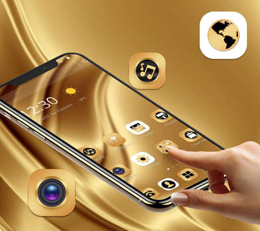 Gold Luxury Extravagant Business Theme screenshot 2