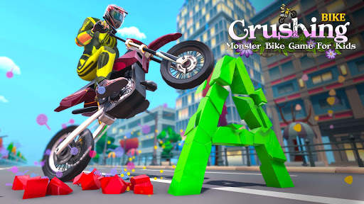 Monster Bike Game Crush: Bike Crushing Games screenshot 3