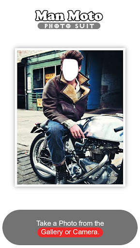 Man Bike Photo Suit Editor 2 تصوير الشاشة