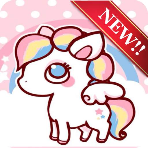 Kawai Unicorn Wallpaper 1.0