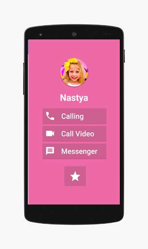 Nastya Video Call - Chat Simulator screenshot 1