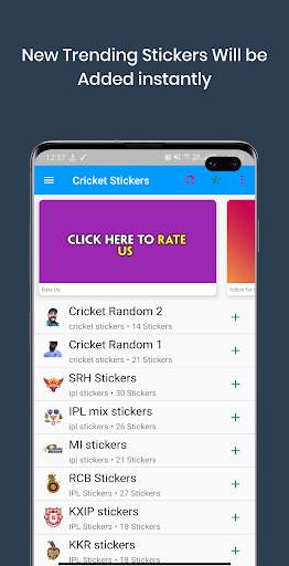 Cricket Stickers - Cricket WA  screenshot 2