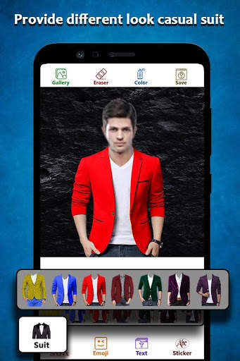 Casual Man Suit Photo Editor : Photo Cut Paste screenshot 2