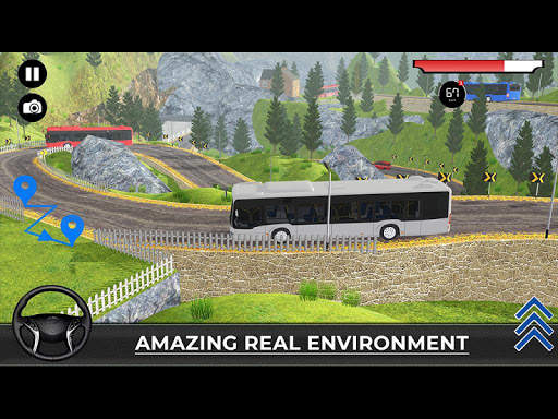 US Offroad Bus Driving Simulator 2018 screenshot 11