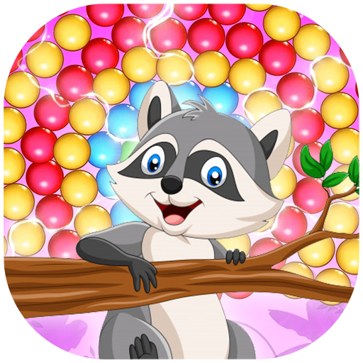 Raccoon Bubble Rescue icon