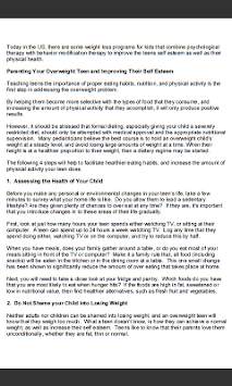 Healthy WeightLoss For Teens screenshot 5
