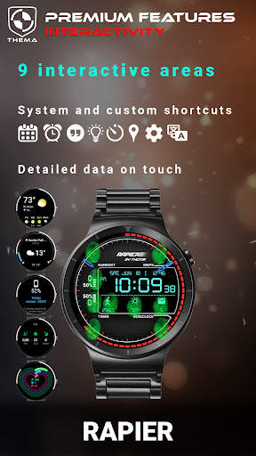 Rapier Watch Face screenshot 3