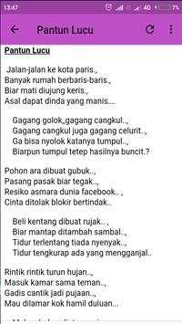 Kumpulan Pantun Lucu screenshot 4