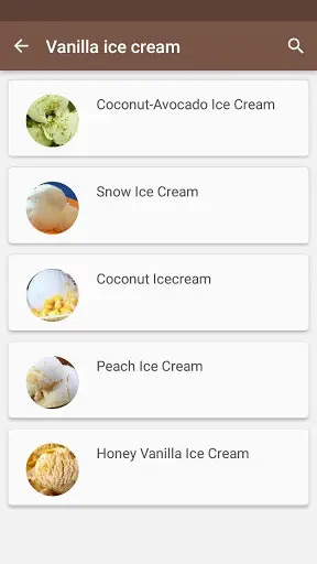 Icecream Recipes screenshot 2