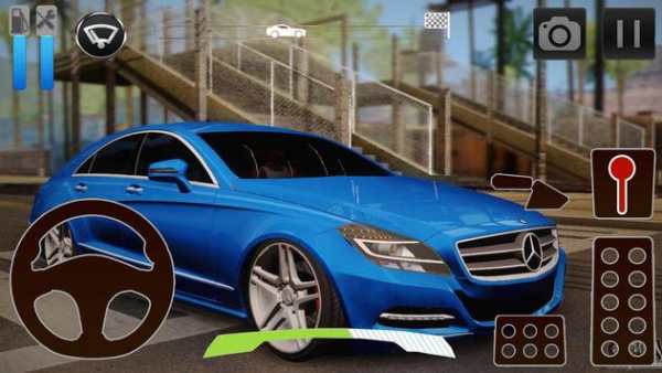 Car Driving Simulator Mercedes screenshot 1