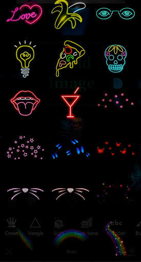 Neon Light Photo Editor screenshot 4