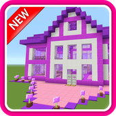 Barbie House For MCPE icon