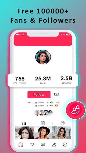 Tikfollow - Get TikTok followers & Tik like & fans screenshot 2