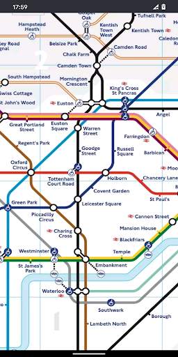 Tube Map: London Underground (Offline) screenshot 1
