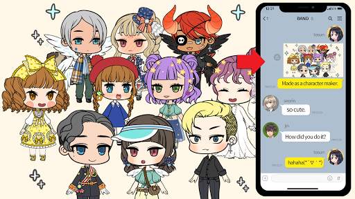キャラクターメーカー : アバター着せ替えゲーム screenshot 7