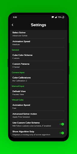CubeX - Solver, Timer, 3D Cube screenshot 8