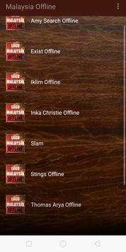 Top Lagu Malaysia Offline screenshot 1